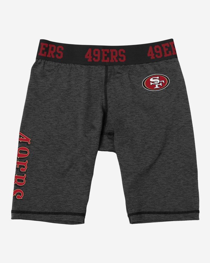 San Francisco 49ers Womens Team Color Static Bike Shorts FOCO - FOCO.com