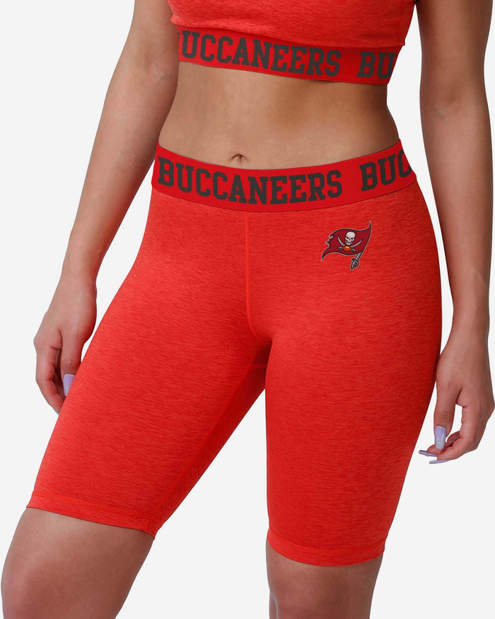 Tampa Bay Buccaneers Womens Team Color Static Bike Shorts FOCO S - FOCO.com