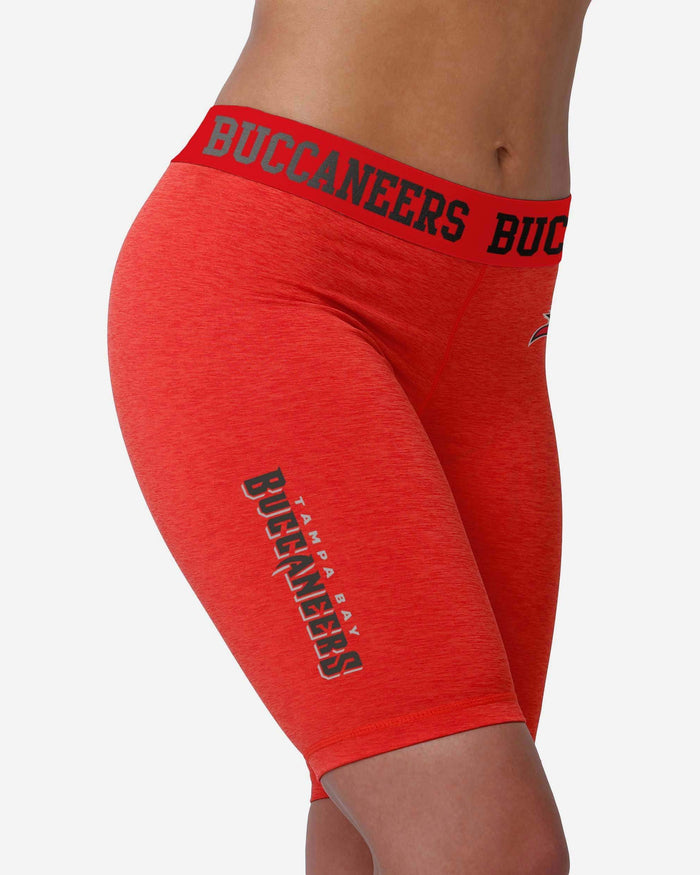 Tampa Bay Buccaneers Womens Team Color Static Bike Shorts FOCO - FOCO.com