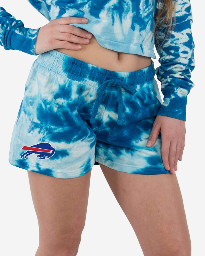 Buffalo Bills Womens Tie-Dye Rush Lounge Shorts FOCO S - FOCO.com