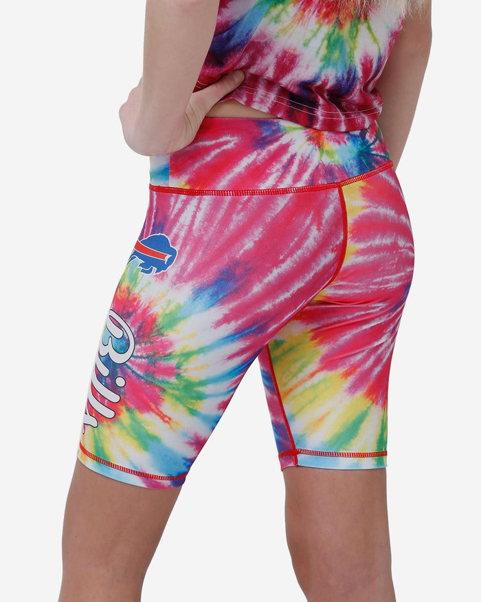 Buffalo Bills Womens Tie-Dye Bike Shorts FOCO - FOCO.com