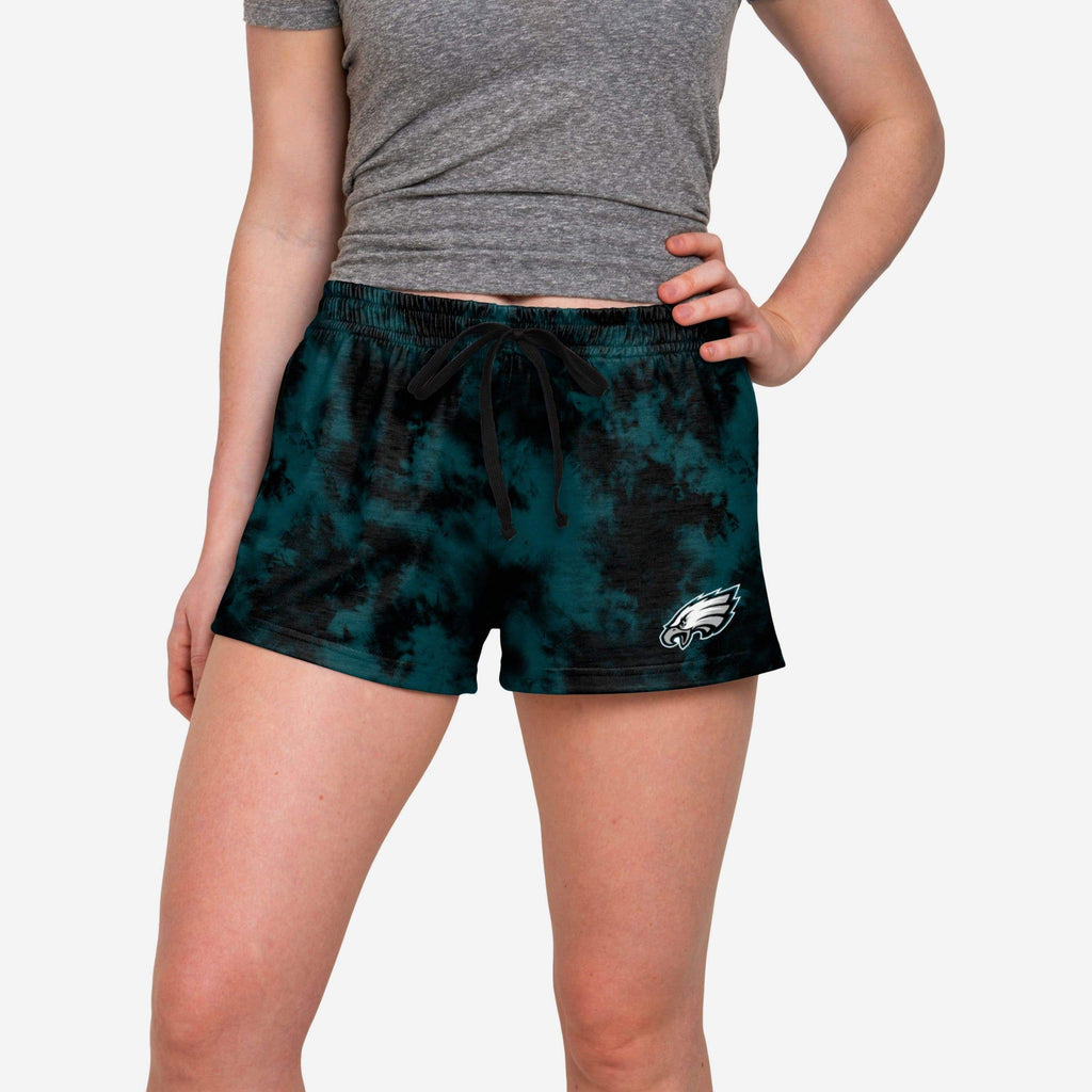 Philadelphia Eagles Womens To Tie-Dye For Lounge Shorts FOCO S - FOCO.com