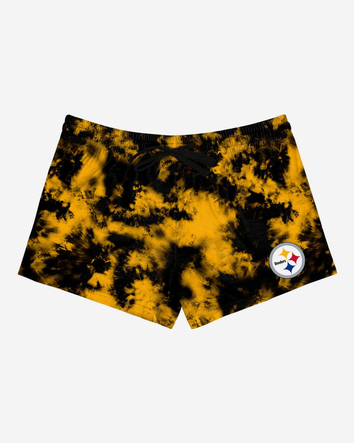 Pittsburgh Steelers Womens To Tie-Dye For Lounge Shorts FOCO - FOCO.com