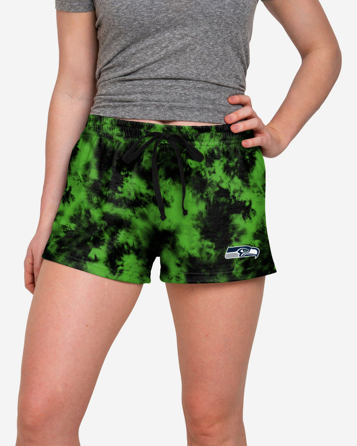 Seattle Seahawks Womens To Tie-Dye For Lounge Shorts FOCO S - FOCO.com