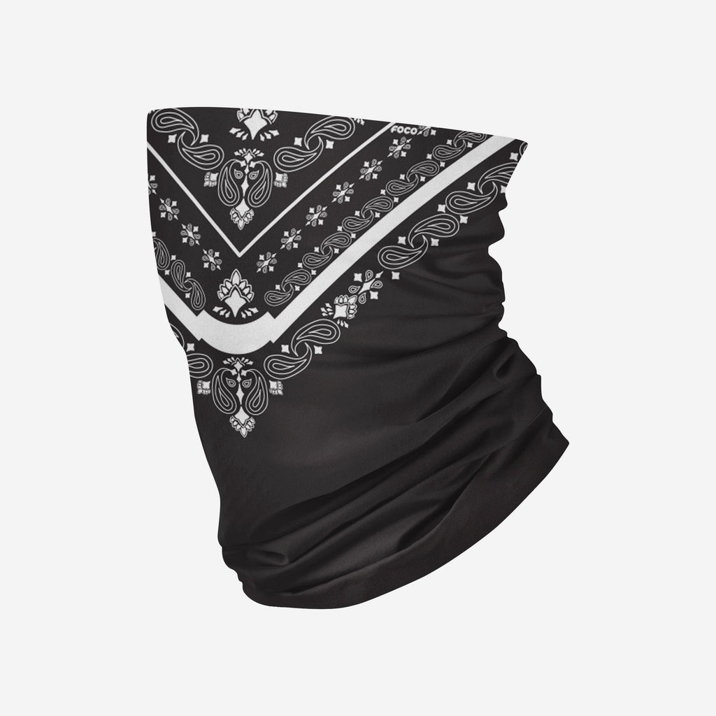 Black Bandana Gaiter Scarf FOCO - FOCO.com