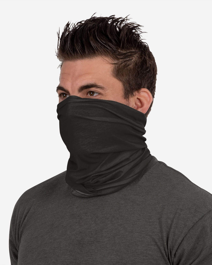 Solid Black Gaiter Scarf FOCO - FOCO.com