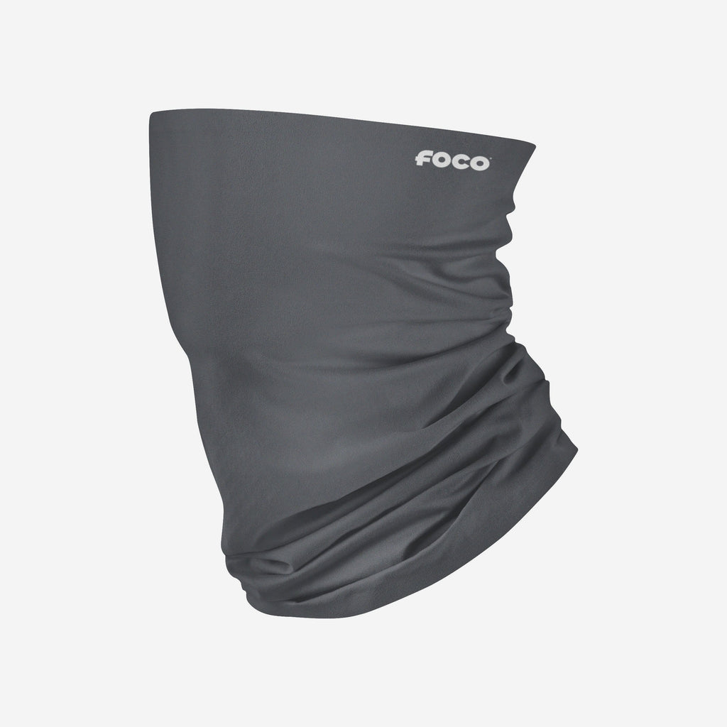 Solid Charcoal Gaiter Scarf FOCO - FOCO.com