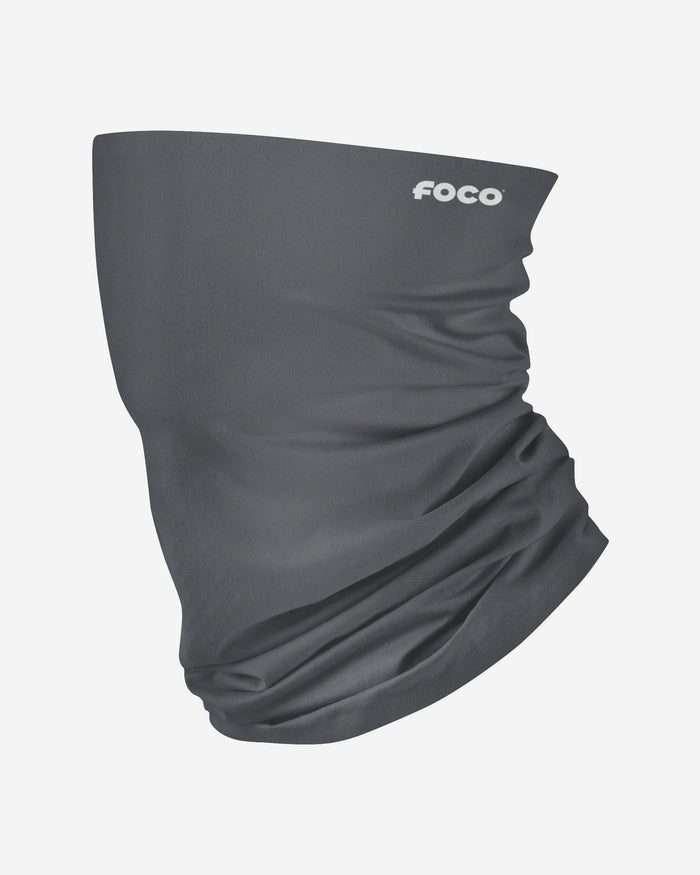 Solid Charcoal Gaiter Scarf FOCO - FOCO.com