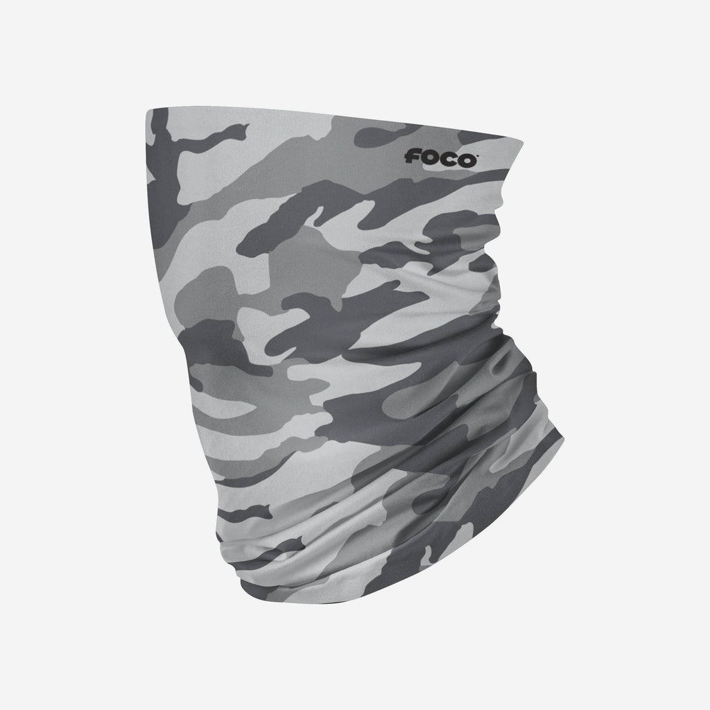 Grey Camo Gaiter Scarf FOCO - FOCO.com