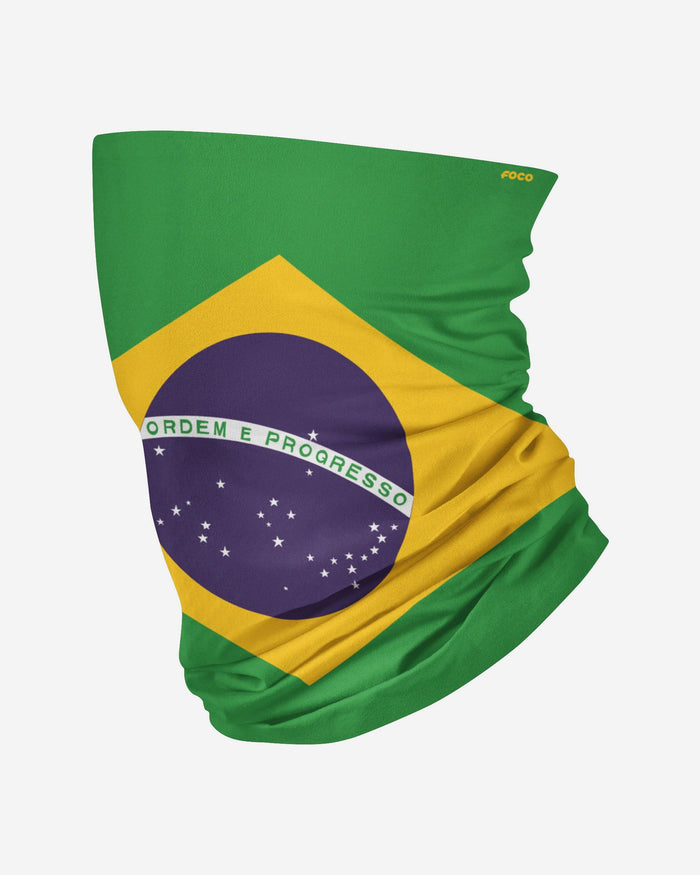 Brazil Flag Gaiter Scarf FOCO - FOCO.com