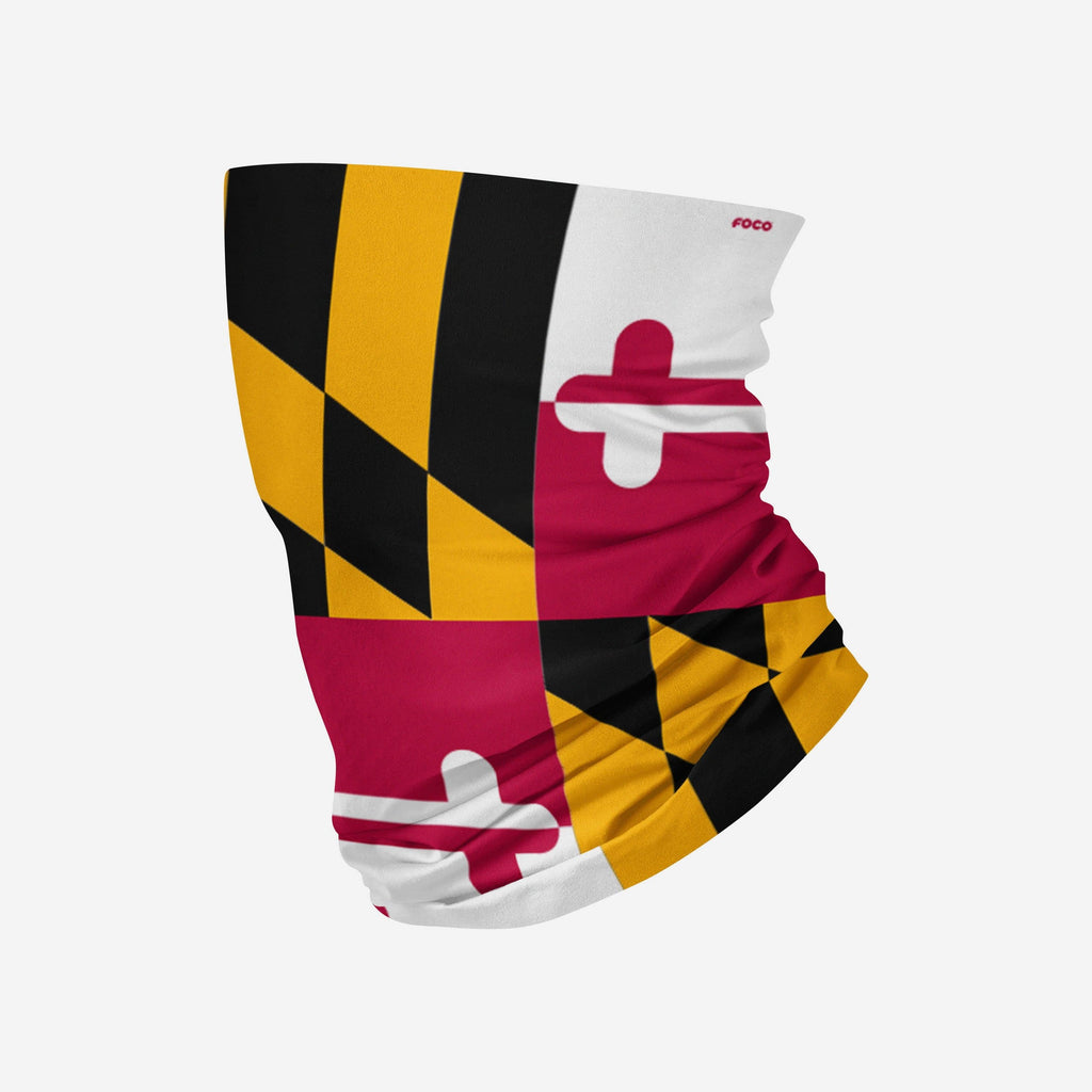 Maryland Flag Gaiter Scarf FOCO - FOCO.com