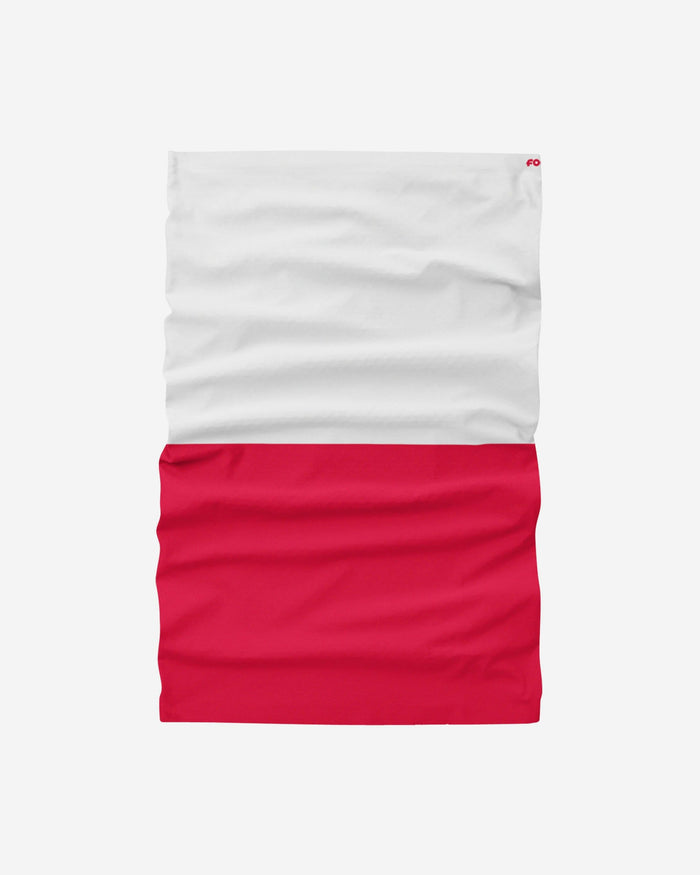 Poland Flag Gaiter Scarf FOCO - FOCO.com