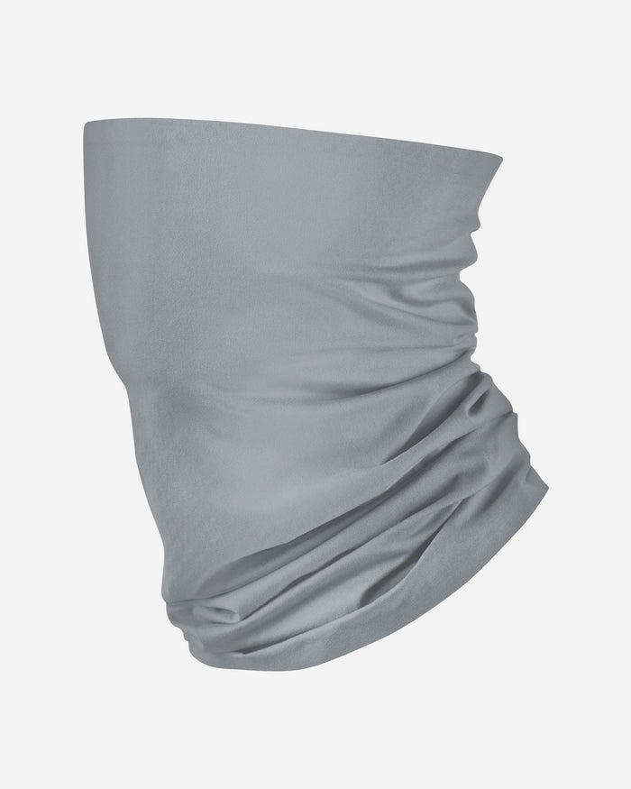 Solid Gray Gaiter Scarf FOCO - FOCO.com