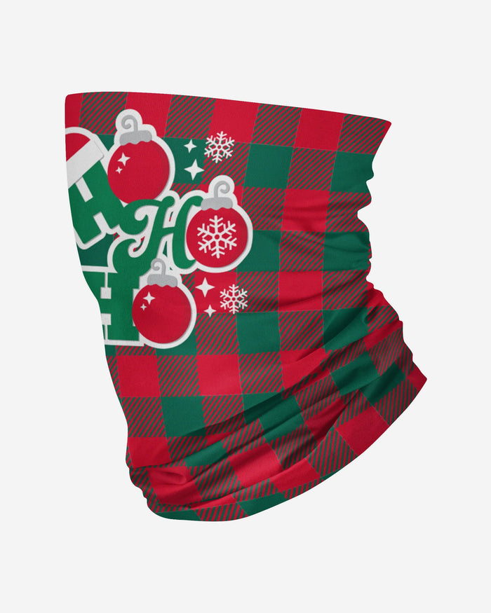 Ho Ho Ho Brushed Polyester Gaiter Scarf FOCO - FOCO.com