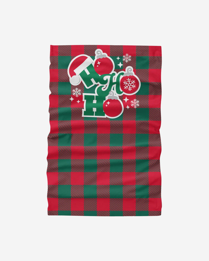 Ho Ho Ho Brushed Polyester Gaiter Scarf FOCO - FOCO.com