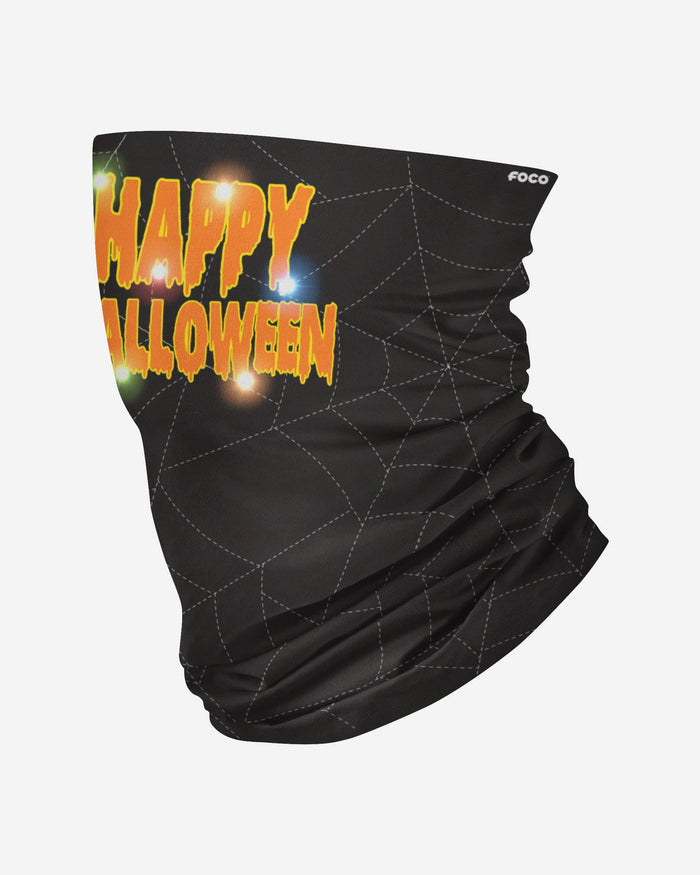 Happy Halloween Light Up Gaiter Scarf FOCO - FOCO.com