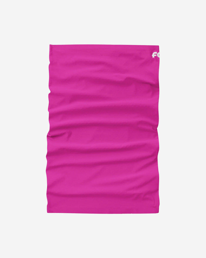 Solid Hot Pink Gaiter Scarf FOCO - FOCO.com