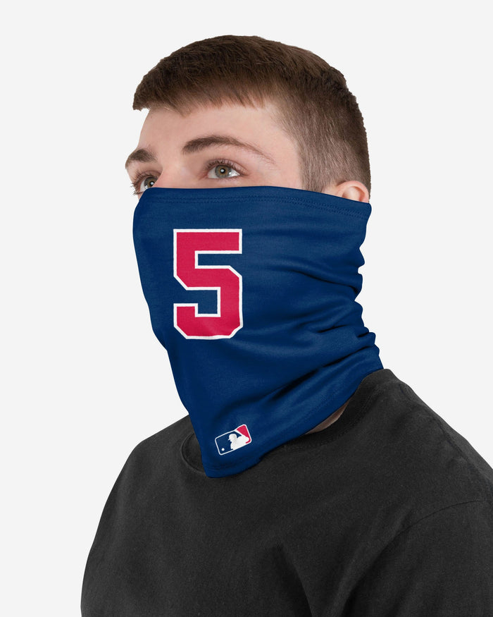 Freddie Freeman Atlanta Braves On-Field Blue UV Gaiter Scarf FOCO - FOCO.com