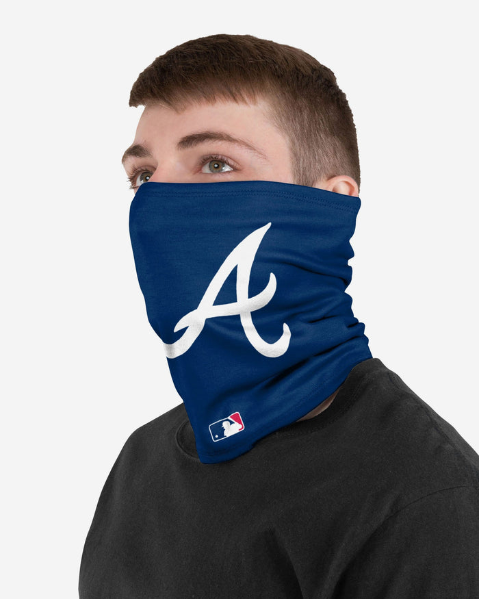 Atlanta Braves On-Field Blue UV Gaiter Scarf FOCO - FOCO.com