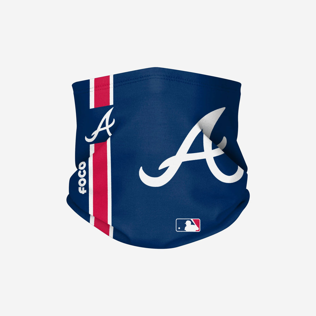 Atlanta Braves On-Field Blue UV Gaiter Scarf FOCO - FOCO.com