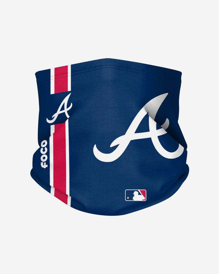 Atlanta Braves On-Field Blue UV Gaiter Scarf FOCO - FOCO.com