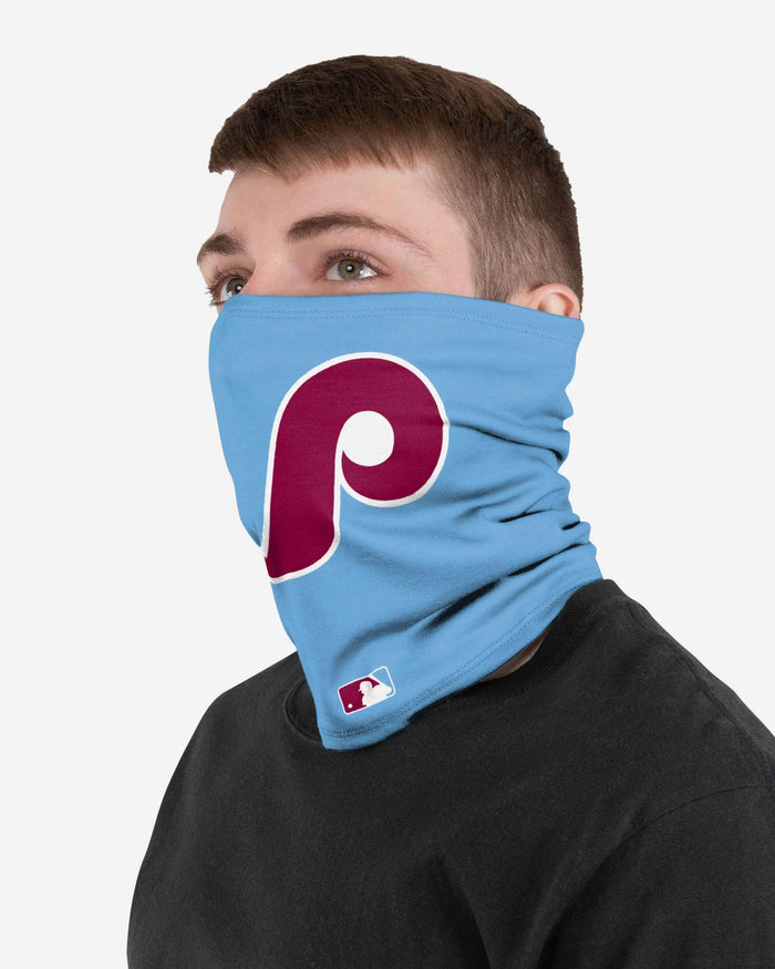 Philadelphia Phillies On-Field Baby Blue UV Gaiter Scarf FOCO - FOCO.com