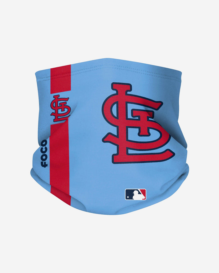 St Louis Cardinals On-Field Blue UV Gaiter Scarf FOCO - FOCO.com