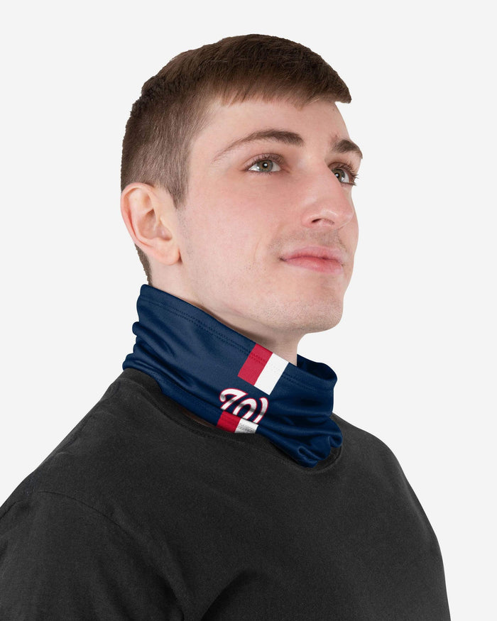 Washington Nationals On-Field Blue UV Gaiter Scarf FOCO - FOCO.com