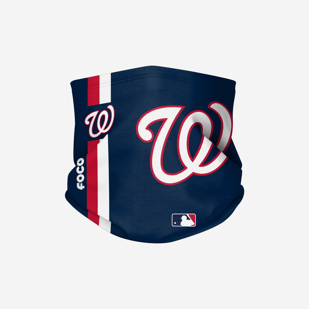 Washington Nationals On-Field Blue UV Gaiter Scarf FOCO - FOCO.com