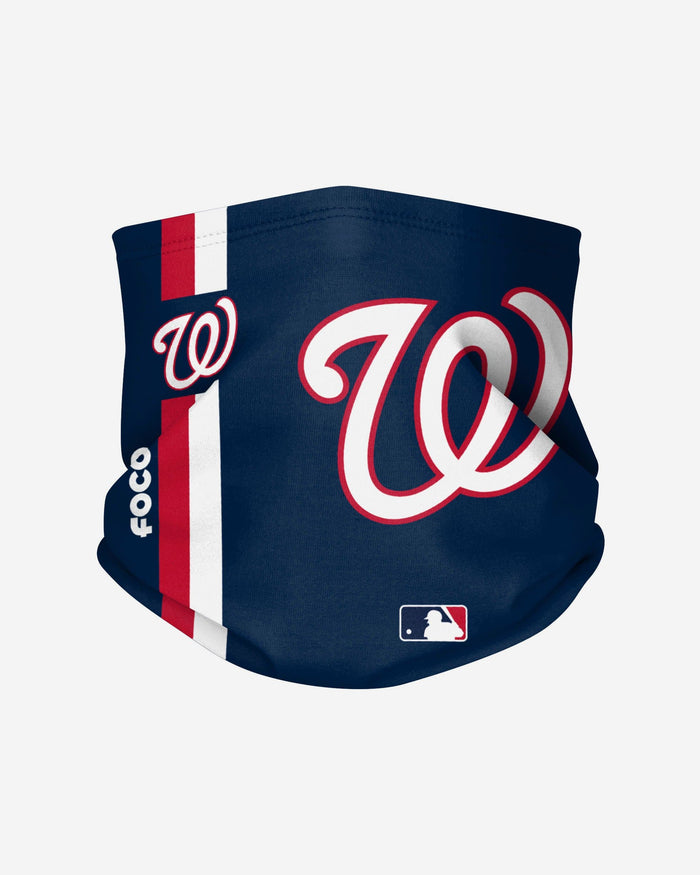 Washington Nationals On-Field Blue UV Gaiter Scarf FOCO - FOCO.com