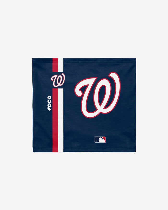 Washington Nationals On-Field Blue UV Gaiter Scarf FOCO - FOCO.com