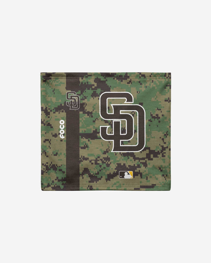 San Diego Padres On-Field Camo Brown UV Gaiter Scarf FOCO - FOCO.com