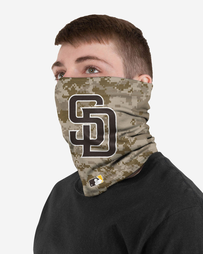 San Diego Padres On-Field Camo Sand UV Gaiter Scarf FOCO - FOCO.com