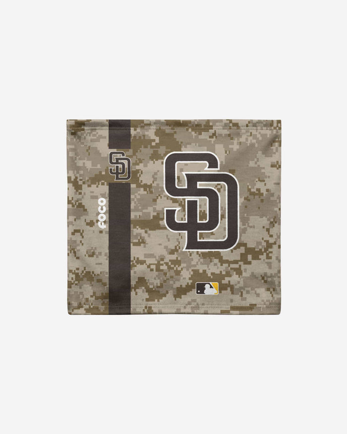 San Diego Padres On-Field Camo Sand UV Gaiter Scarf FOCO - FOCO.com