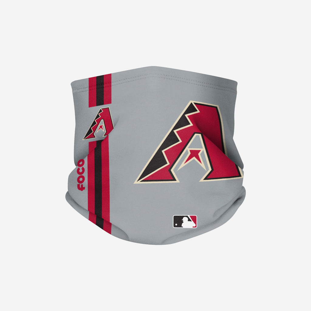 Arizona Diamondbacks On-Field Gray UV Gaiter Scarf FOCO - FOCO.com