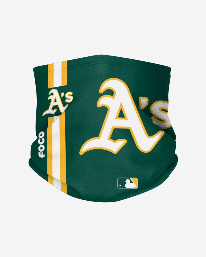 Oakland Athletics On-Field Green UV Gaiter Scarf FOCO - FOCO.com