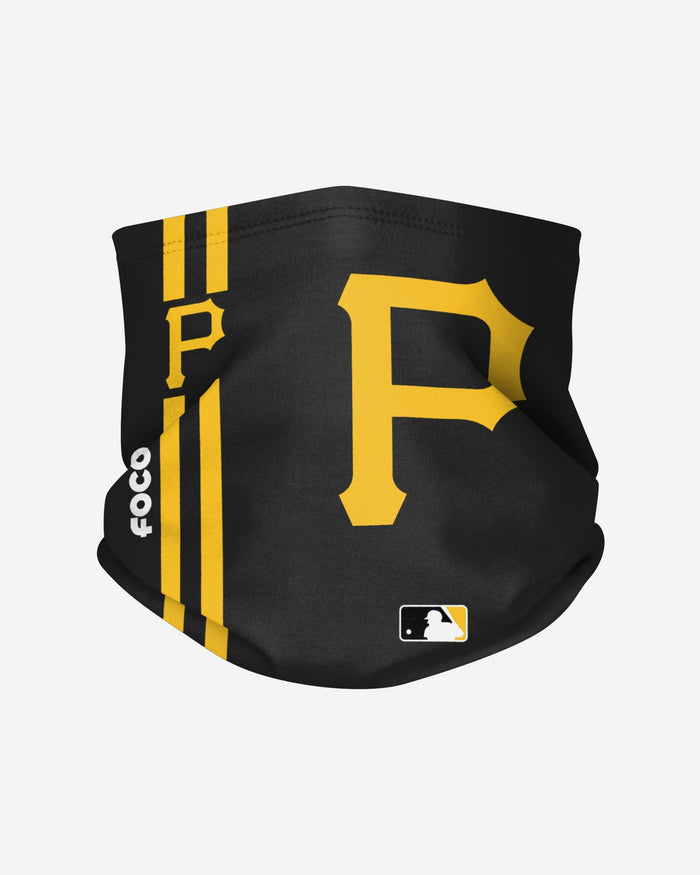 Pittsburgh Pirates On-Field Black UV Gaiter Scarf FOCO - FOCO.com