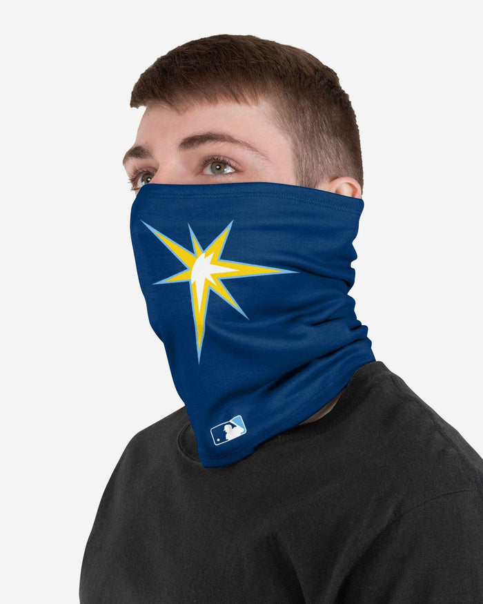 Tampa Bay Rays On-Field Navy Burst Logo UV Gaiter Scarf FOCO - FOCO.com