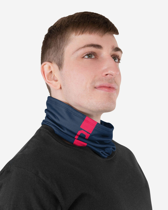 Cleveland Guardians On-Field Navy UV Gaiter Scarf FOCO - FOCO.com