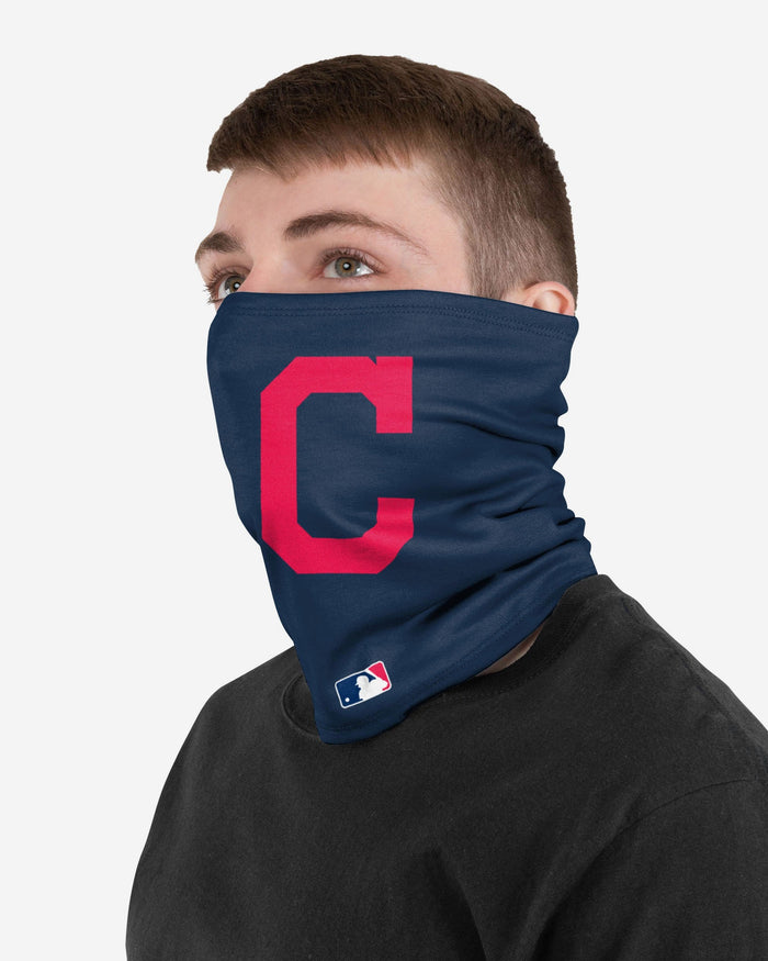 Cleveland Guardians On-Field Navy UV Gaiter Scarf FOCO - FOCO.com