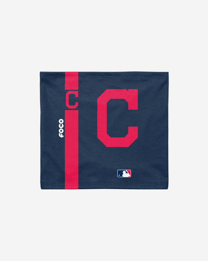 Cleveland Guardians On-Field Navy UV Gaiter Scarf FOCO - FOCO.com