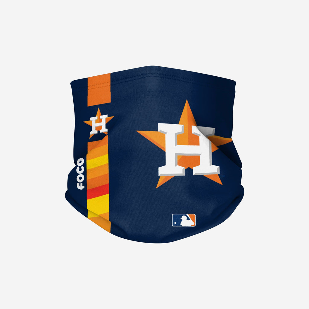 Houston Astros On-Field Navy UV Gaiter Scarf FOCO - FOCO.com