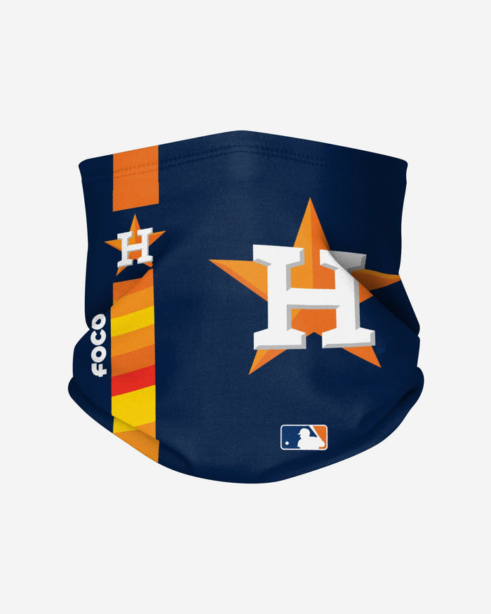 Houston Astros On-Field Navy UV Gaiter Scarf FOCO - FOCO.com