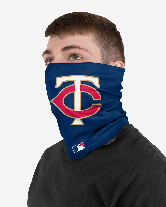 Minnesota Twins On-Field Navy UV Gaiter Scarf FOCO - FOCO.com