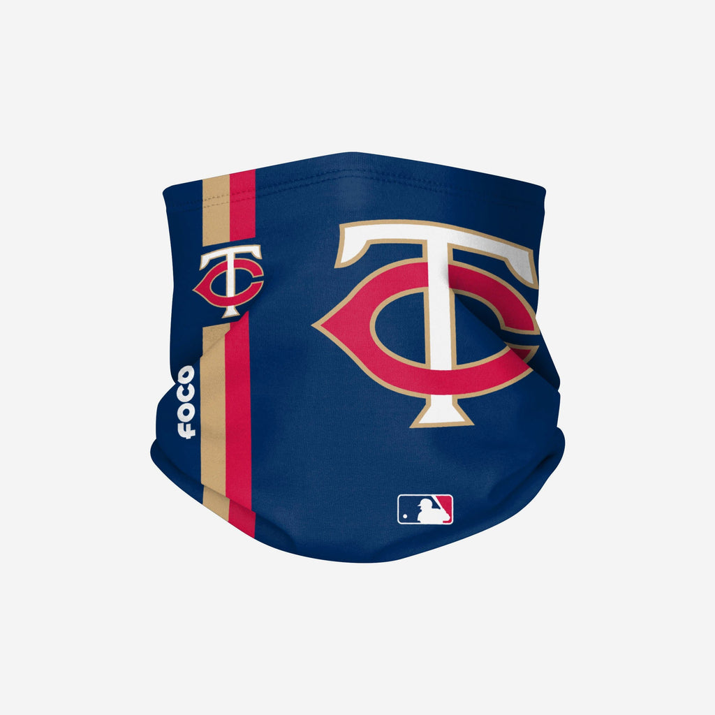 Minnesota Twins On-Field Navy UV Gaiter Scarf FOCO - FOCO.com