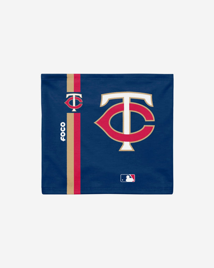 Minnesota Twins On-Field Navy UV Gaiter Scarf FOCO - FOCO.com