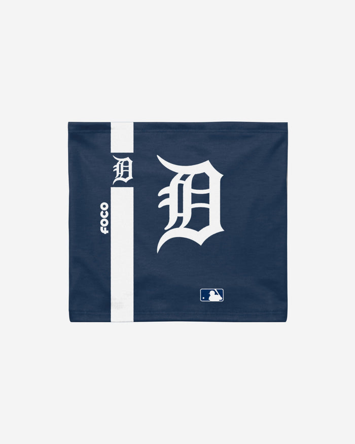 Detroit Tigers On-Field Navy & White UV Gaiter Scarf FOCO - FOCO.com