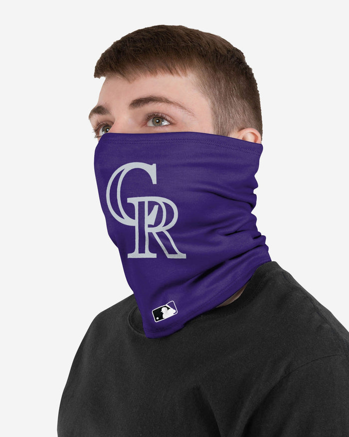 Colorado Rockies On-Field Purple UV Gaiter Scarf FOCO - FOCO.com