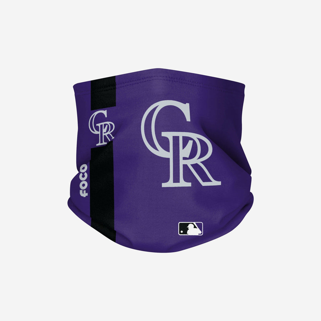 Colorado Rockies On-Field Purple UV Gaiter Scarf FOCO - FOCO.com