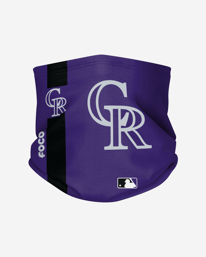 Colorado Rockies On-Field Purple UV Gaiter Scarf FOCO - FOCO.com